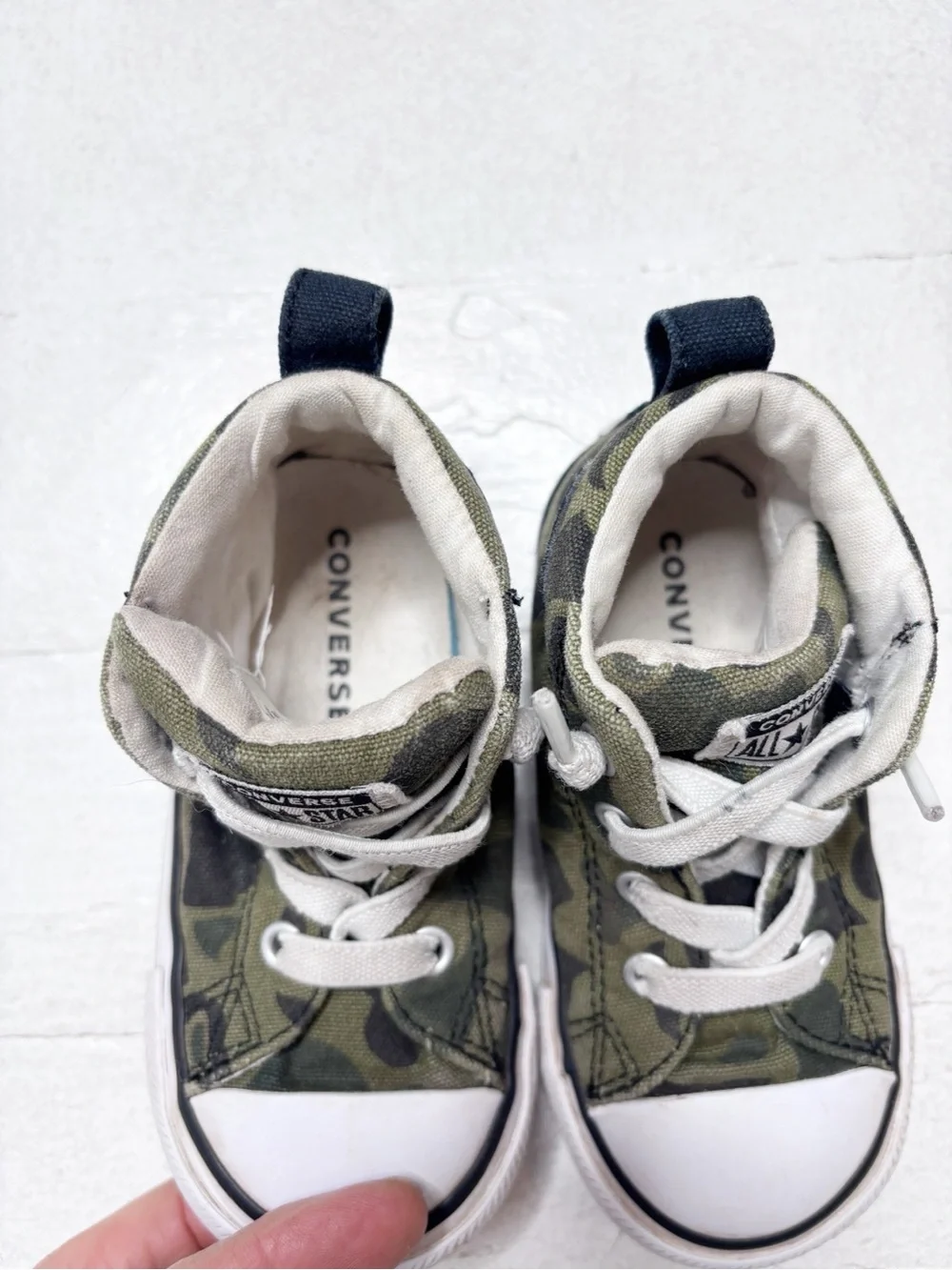 Converse Chuck Taylor Toddler All Stars High Top Camouflage Size 7 - Picture 8 of 9